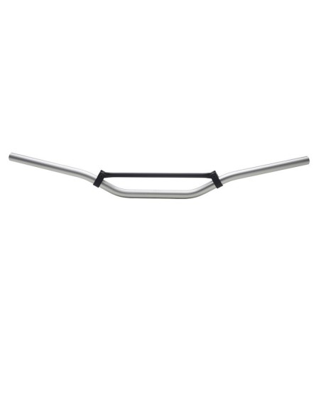 manillar de domino aluminio pliegue medio plateado 0378 32 14 04