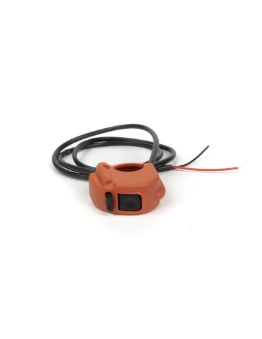 interruptor derecho domino 0407ab 5d 04 00 serie 5d naranja con cable 1000 mm