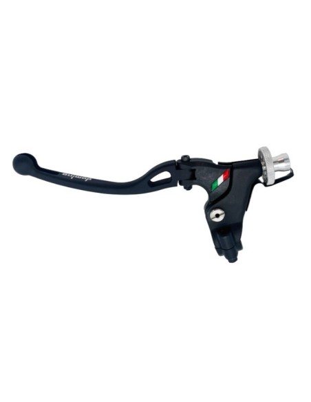 maneta de embrague racing abatible domino f 28 con soporte 4137 04 01