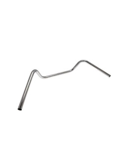 manillar domino cromado para harley diametro 25 4mm