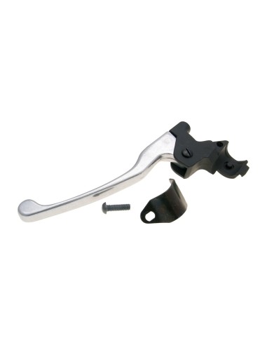 maneta domino izquierda con soporte para aprilia sr50 srw habana