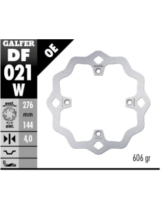 disco freno moto galfer wave fijo 276x4mm df021w