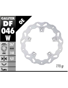 disco freno moto galfer wave fijo 276x4mm df046w