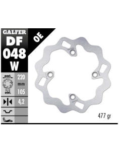 disco freno moto galfer wave fijo 220x4mm df048w