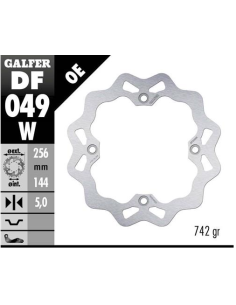 disco freno moto galfer wave fijo 256x5mm df049w