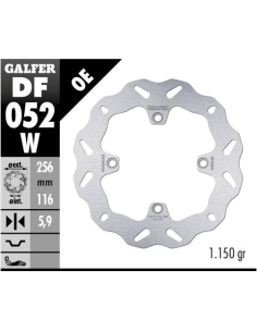 disco freno moto galfer wave fijo 256x5 9mm df052w