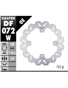disco freno moto galfer wave fijo 240x5mm df072w