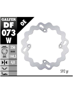disco freno moto galfer wave fijo 256x4mm df073w