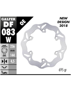 disco freno moto galfer wave fijo 256x4 5mm df083w