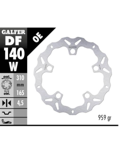disco freno moto galfer wave fijo 310x4 5mm df140w