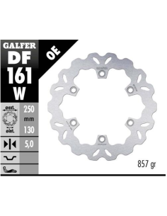 disco freno moto galfer wave fijo 250x5mm df161w