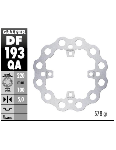 disco freno moto fijo galfer qubic 220x5mm df193qa