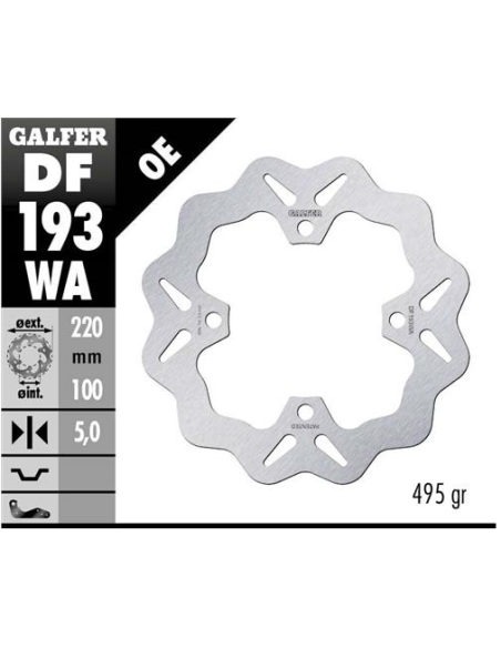 disco freno moto moto galfer wave fijo 220x5mm df1