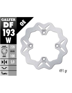 disco freno moto galfer wave fijo 220x4mm df193w