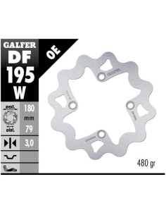 disco freno moto galfer wave fijo 180x3mm df195w