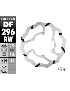disco freno moto galder wave fijo 270x3mm df296rw