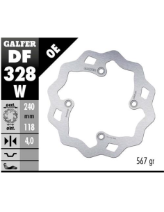 disco freno moto galfer wave fijo 240x4 5mm df328w