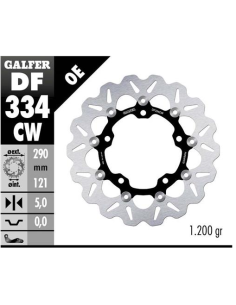 disco freno moto galfer wave flotante completo df