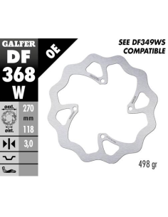 disco freno moto galfer wave fijo 270x3mm df368w