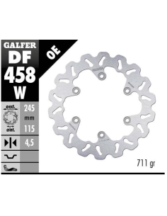 disco freno moto galfer wave fijo 245x4mm df458w