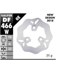 disco freno galfer df466w wave 155x3 5 mm 3 tornillos o66 scooter 50