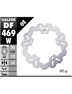 disco freno moto galfer wave fijo 245x5mm df469w