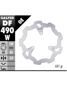 disco freno moto galfer wave fijo 230x5mm df490w