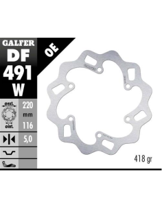 disco freno moto galfer wave fijo 220x4mm df491w