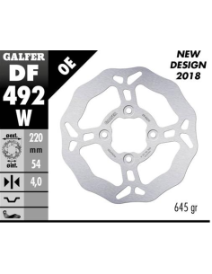 disco freno moto galfer wave fijo 220x4mm df492w