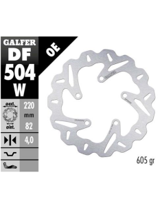 disco freno moto galfer wave fijo 220x4mm df504w