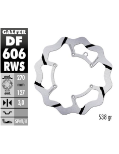 disco freno moto galfer wave fijo 270x3mm df606rws