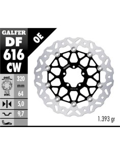 disco de freno delantero ktm 890 smt df616cw