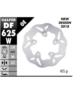 disco freno moto galfer wave fijo 174x3mm df625w