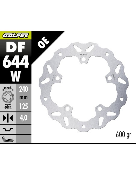 disco freno trasero wave galfer df644w kove 800x pro