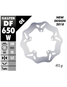 disco freno galfer df650w wave 200x4 mm 5 tornillos o108 5 piaggio hexagon fly delantero