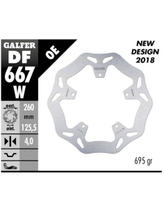disco freno galfer df667wgal wave 260x4 mm 5 tornillos o140 5 piaggio beverly 500