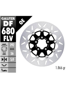 disco freno moto flotante galfer 292x5mm df680flv