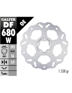 disco freno moto galfer wave fijo 292x5mm df680w