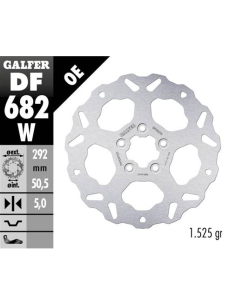 disco freno moto galfer wave fijo 292x5mm df682w