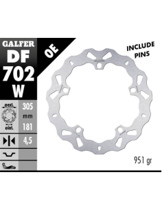 disco freno moto galfer wave fijo 305x4 5mm df702w