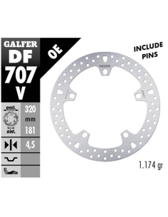 disco freno moto fijo galfer 320x4 5mm df707v