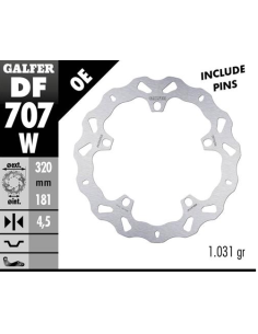 disco freno moto galfer wave fijo 320x4 5mm df707w