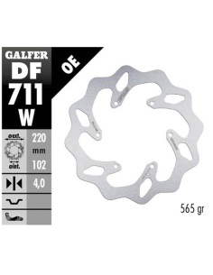 disco freno moto galfer wave fijo 220x4mm df711w