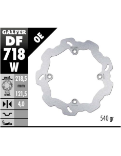 disco freno moto galfer wave fijo 218 5x4mm df718w