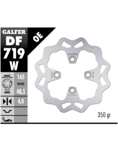 disco freno moto galfer wave fijo 164 5x4mm df719w