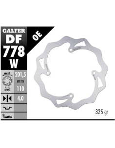 disco freno moto galfer wave fijo 201 5x4mm df778w