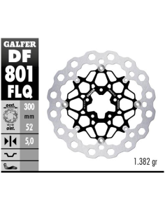 disco freno moto flotante galfer qubic 300x5mm df8