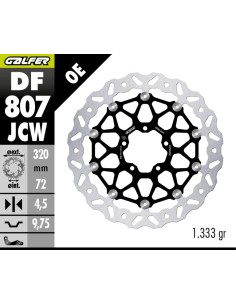 disco freno delantero wave floatech galfer df807jcw ducati desertx diavel hypermotard mult