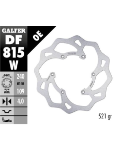 disco freno moto galfer wave fijo 240x4mm df815w