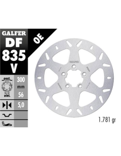 disco freno moto fijo galfer 300x5mm df835v
